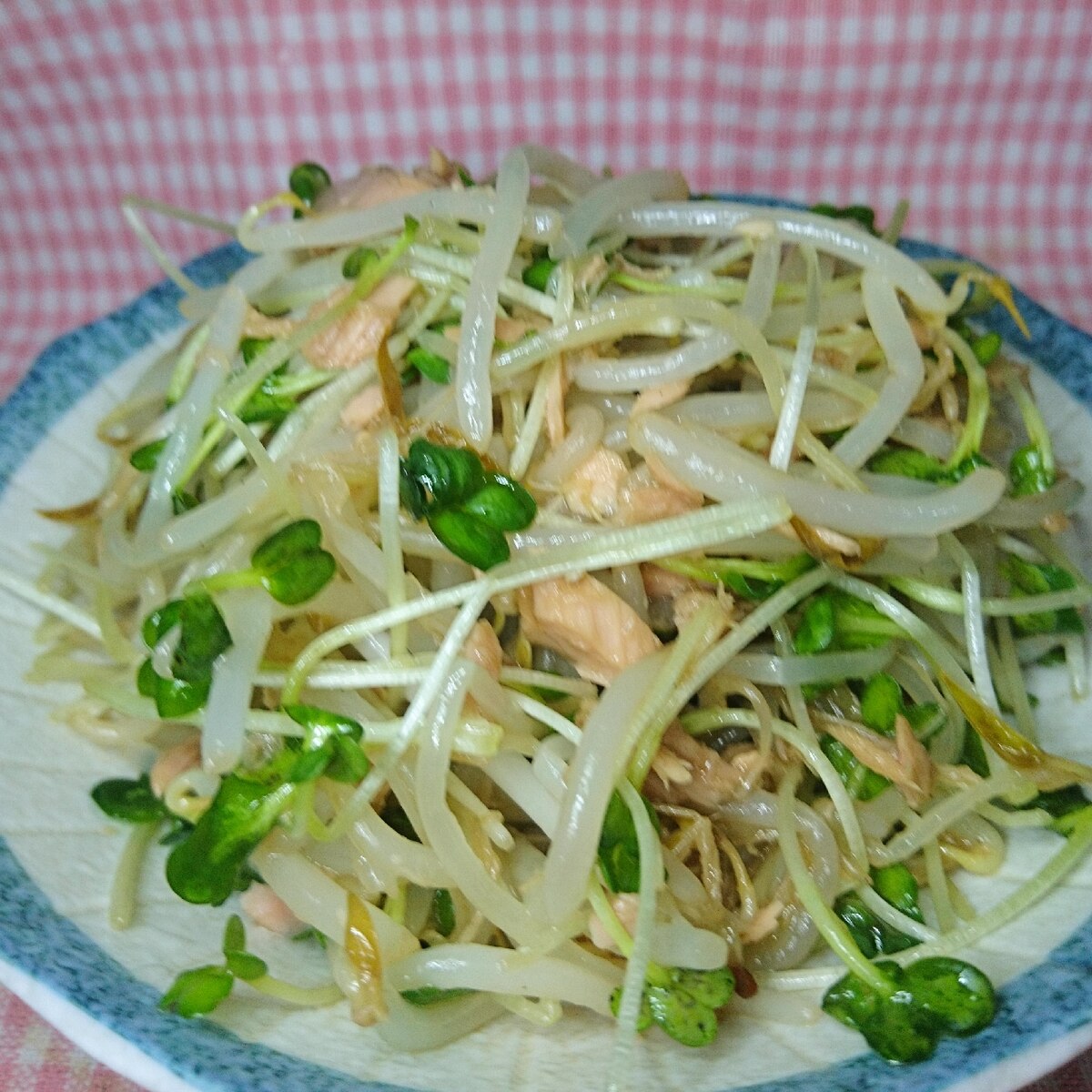 レンジで時短 もやしとカイワレのツナサラダ レシピ 作り方 By あやめぇ 楽天レシピ